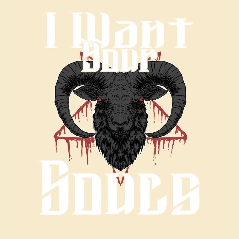 Satan Beelzebub Devil Gothic Pentagram Mystical