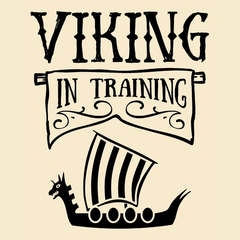 Wikinger im Training