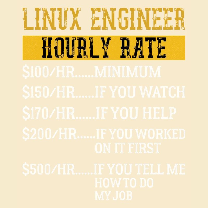 Linux Engineer Hourly Rate Mechanic Labor rate