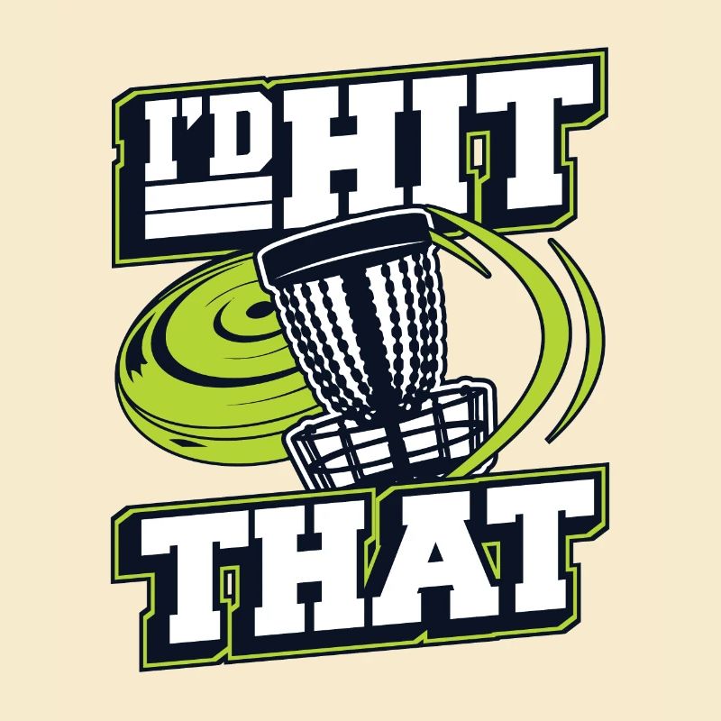 J’avais frappé ce disque de panier de golf frisbee