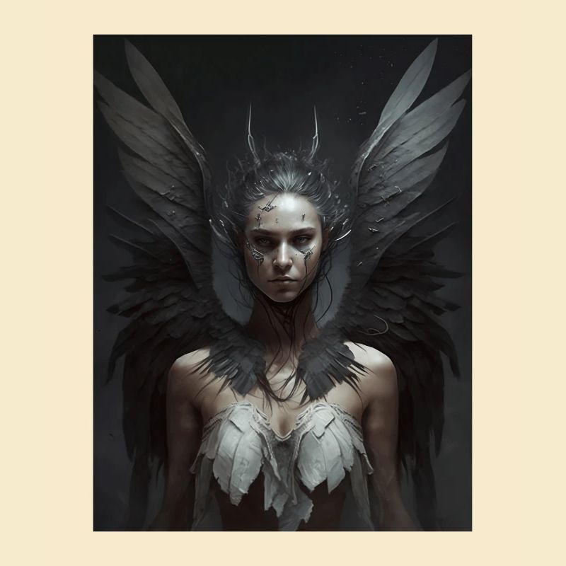 Dunkler Gothic Engel