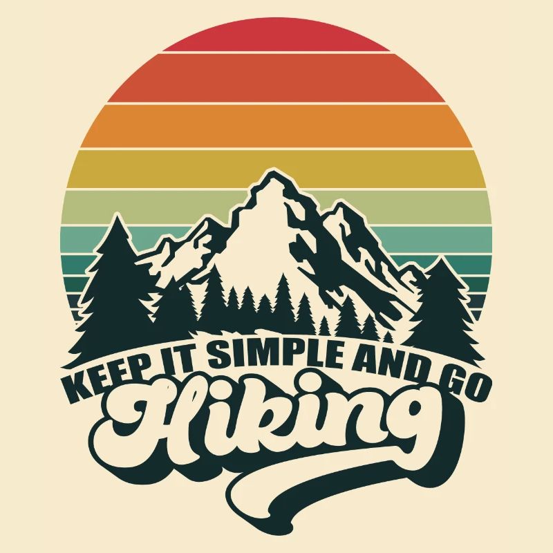Keep It Simple And Go Hiking Nature Mountains
