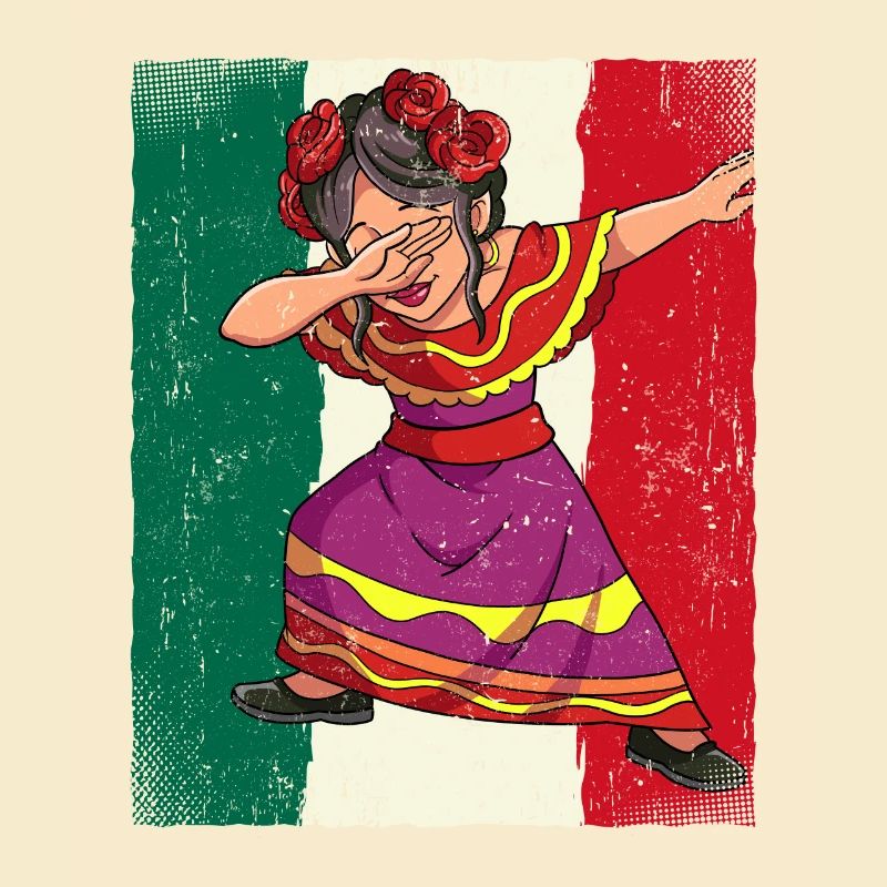 Dabbing mexicain Cxcx Cinco de Mayo