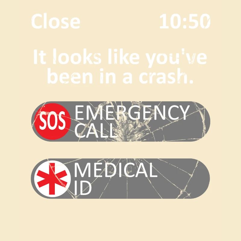 It looks like you've been in a crash