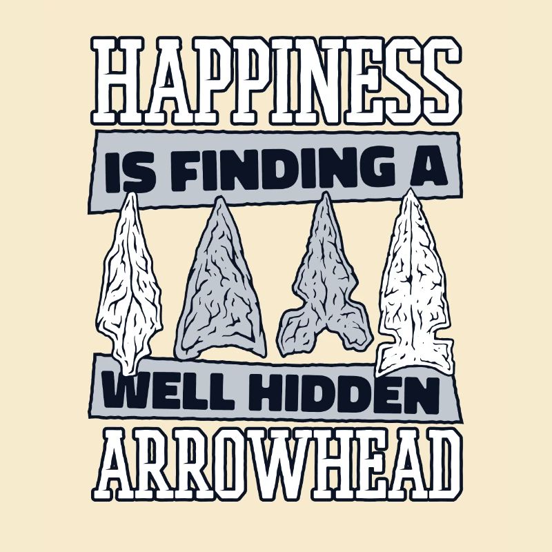 Le bonheur, c’est de trouver une pointe de flèche cachée