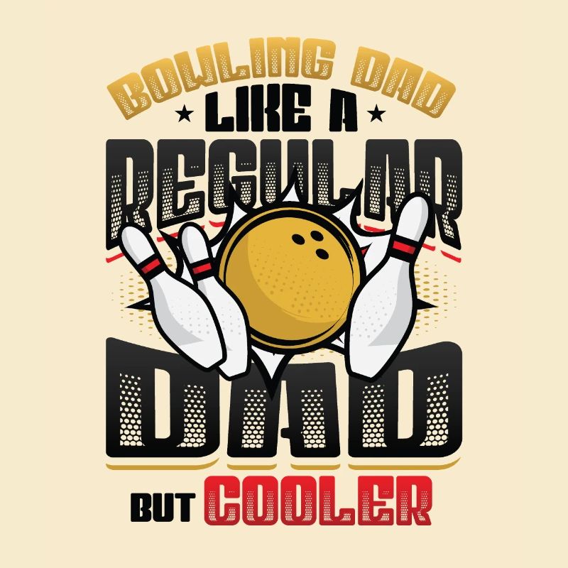 Papa bowling, comme un papa normal, mais plus cool