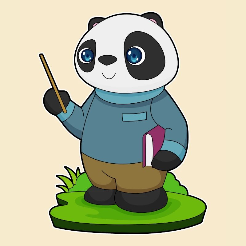Panda Lehrer Pointer