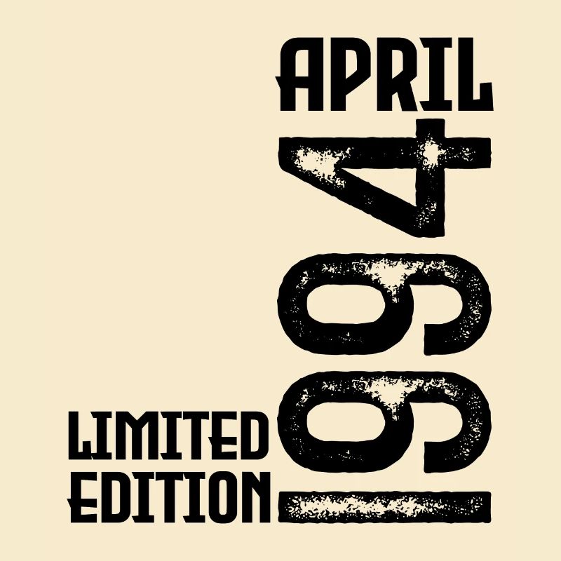 Geschenk April 1994. Jubiläum April 1994. April.