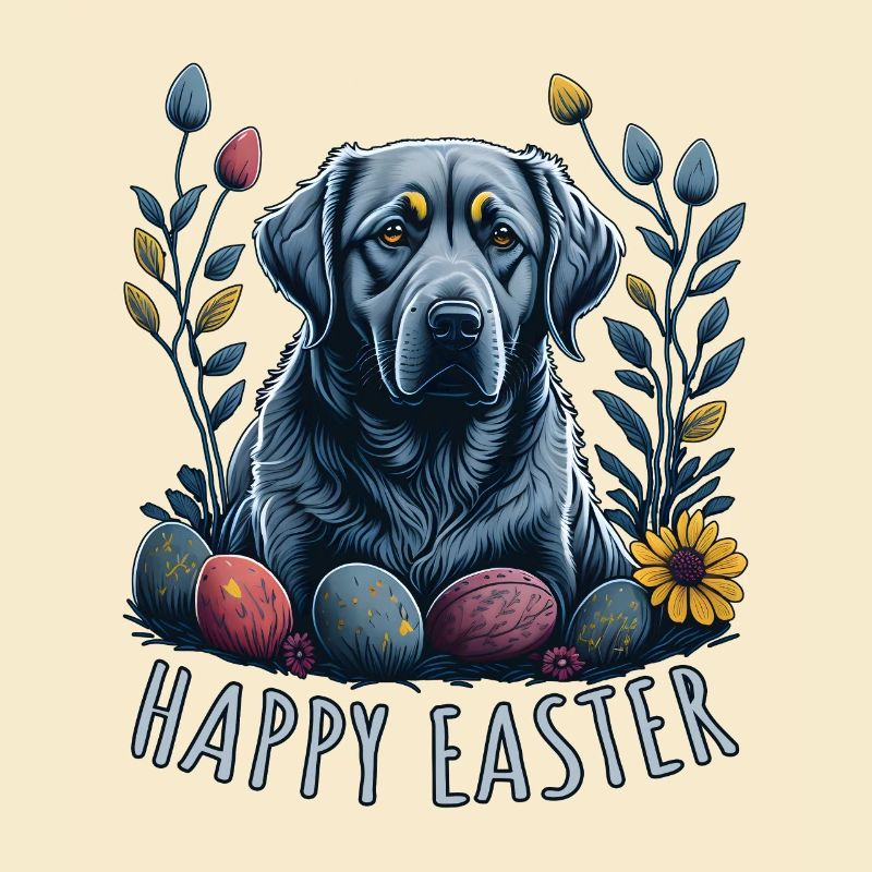 Beautiful beagle dog easter spring beagle