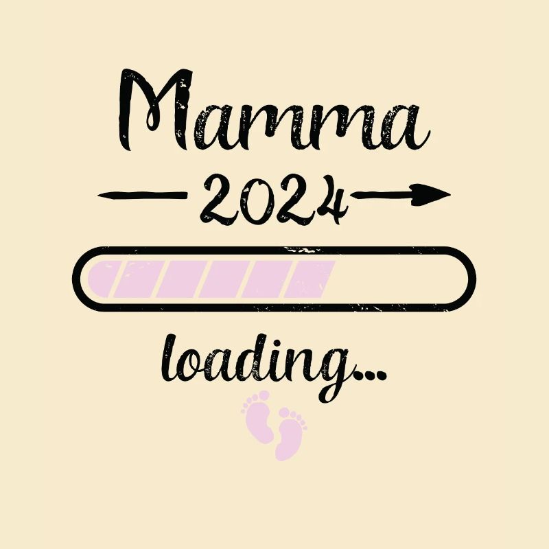 Mamma 2024 Loading Schwangerschaft Mutter Mama