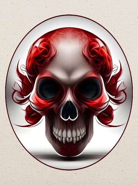 Darkside Design - Schädel Kunst 3