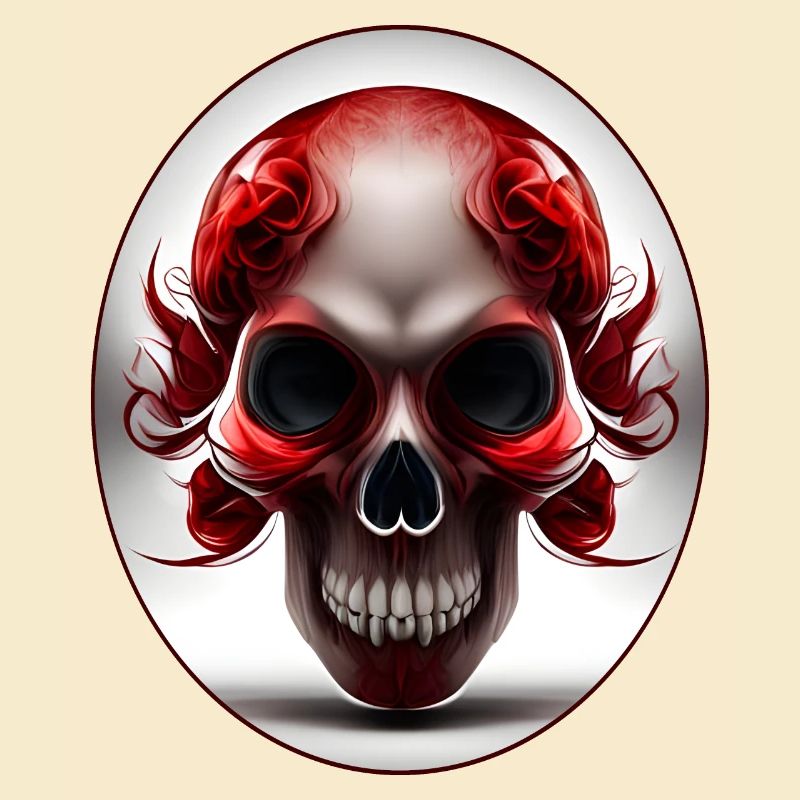 Darkside Design - Schädel Kunst 3