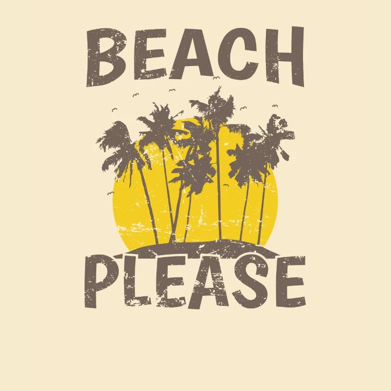 Plage S’il vous plaît Arbre Palmier Plage de vacances