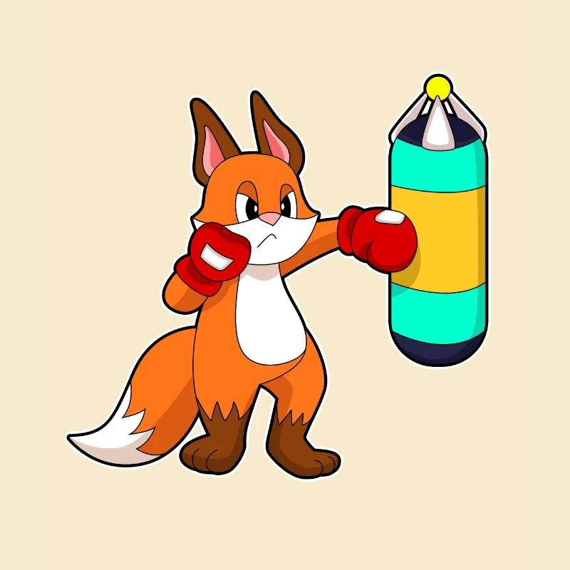 Fuchs Boxer Punching Bag
