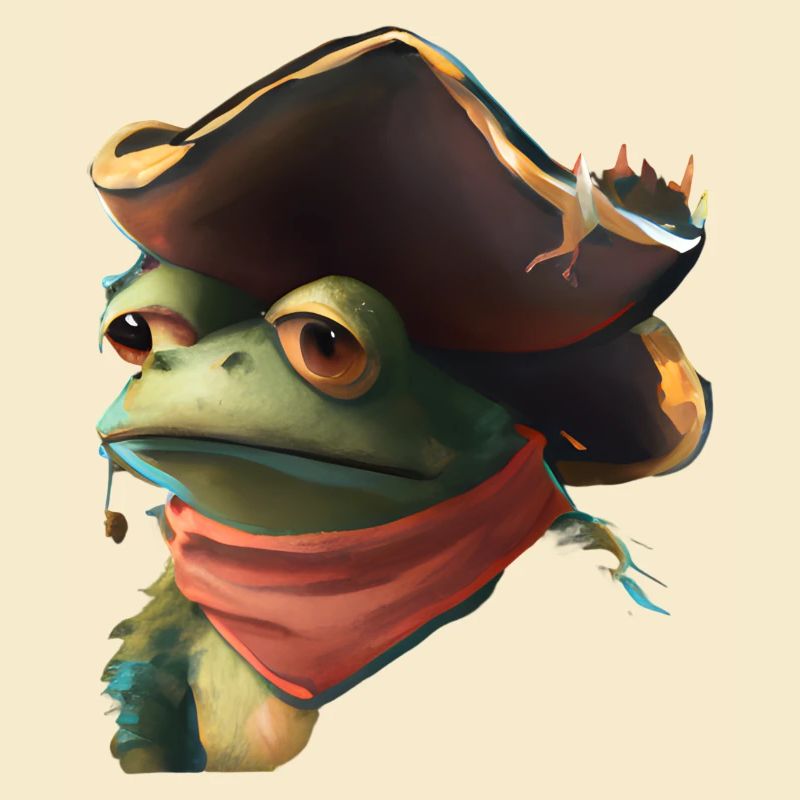 Pirate Frog Frog Pirates