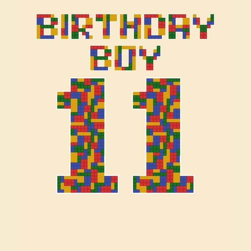 Cute 11th Birthday Gift 11 Year Old Block
