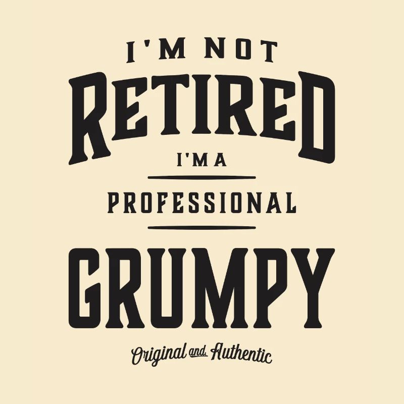 Professionell Grumpy - Papa Opa Edition