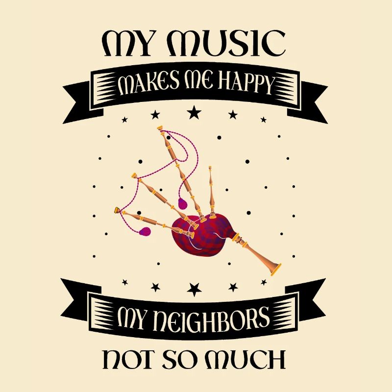 Bagpipe training and bagpipe playing