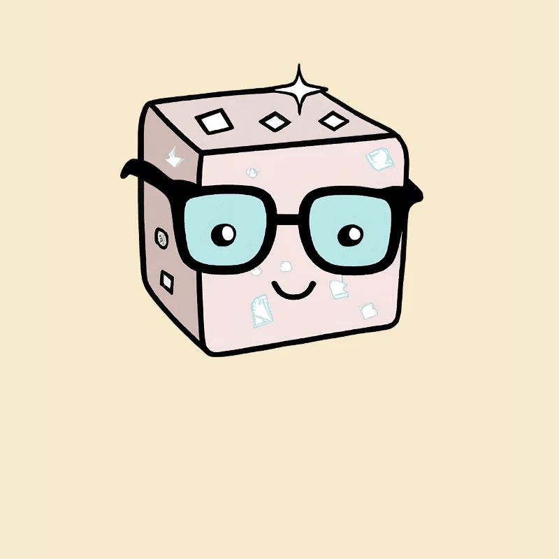 Sugar Cube Sweet Cube Nerd Raffiné