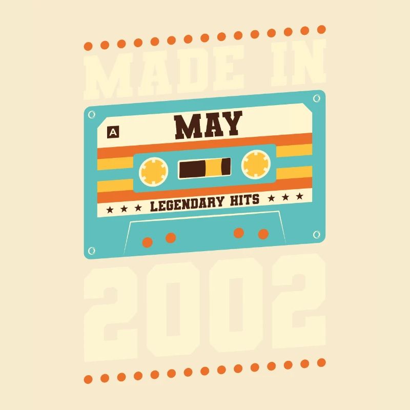 21e anniversaire May Born 2002 Idée cadeau