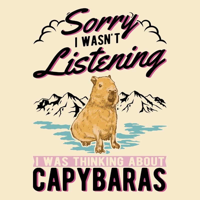 Capybara Cadeau Capibara capybara