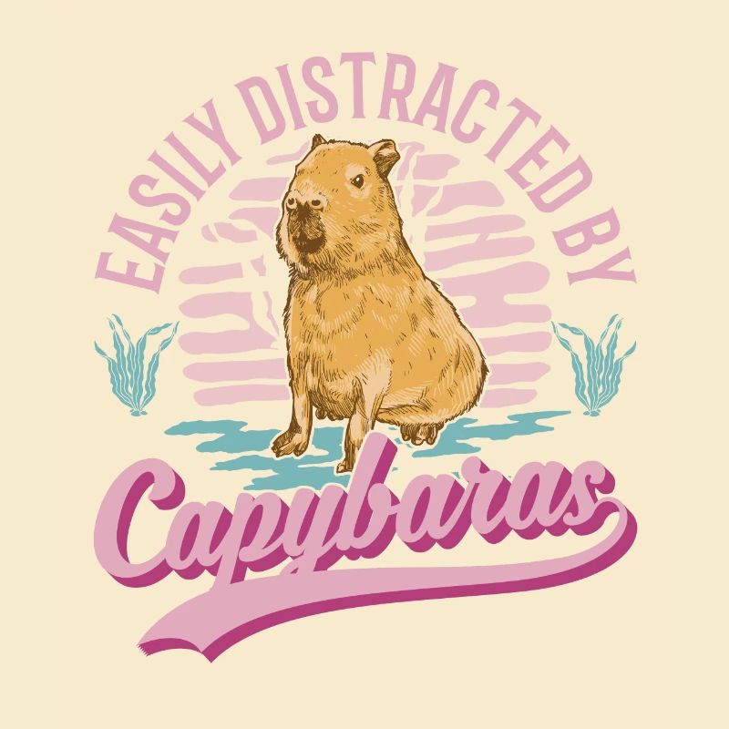 Easily distracted by Capybaras