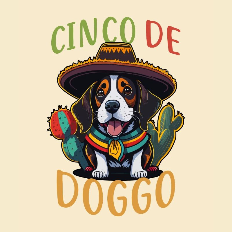 Cinco de Mayo Beagle Cinco de Doggo Beagle