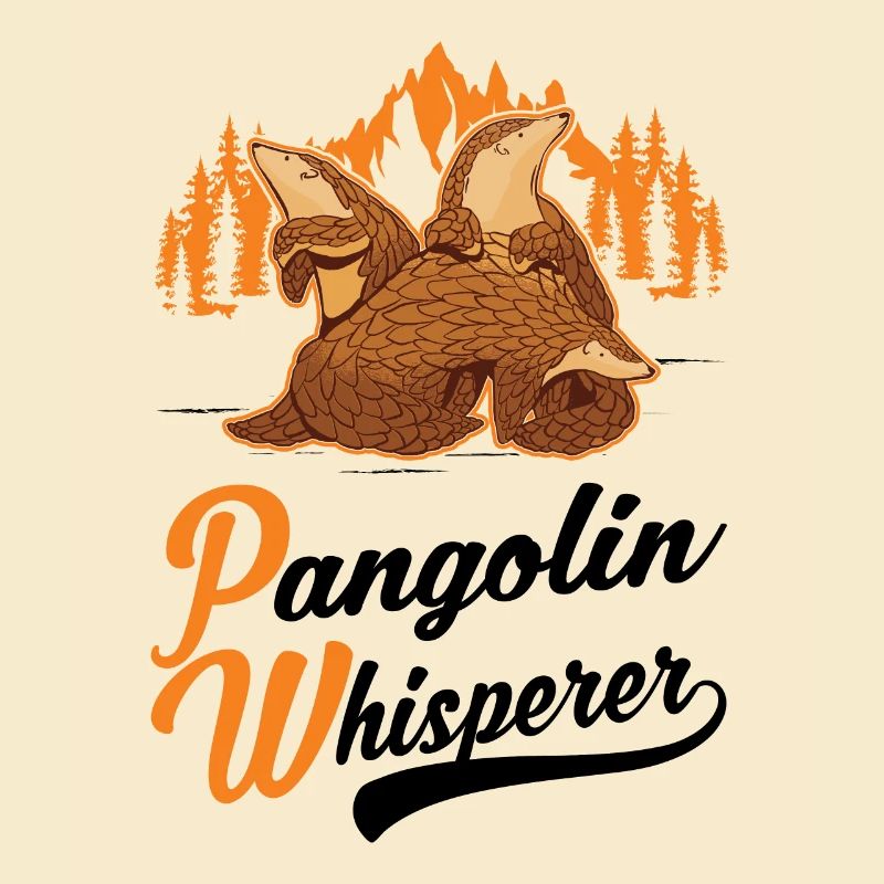 Pangolin Flüsterer Schuppentier