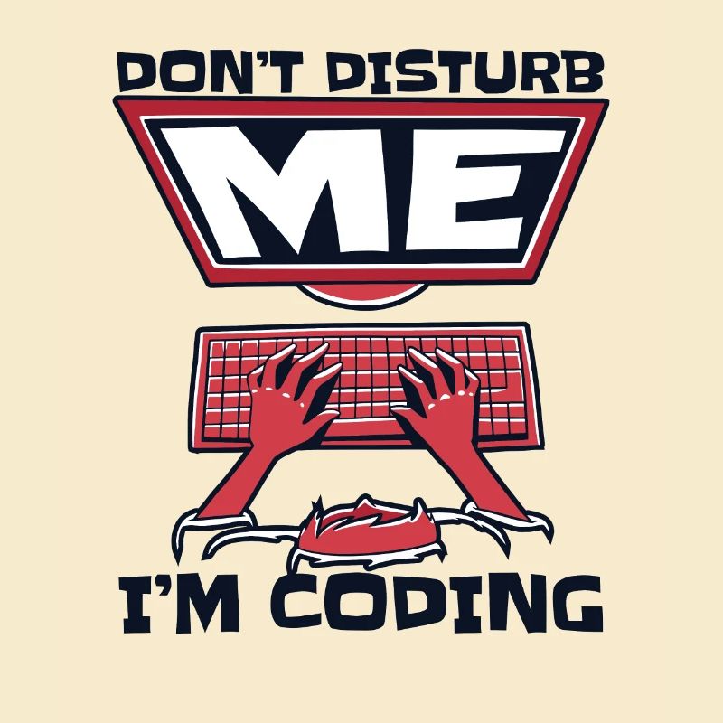 Ne me dérangez pas, je code un codeur développeur