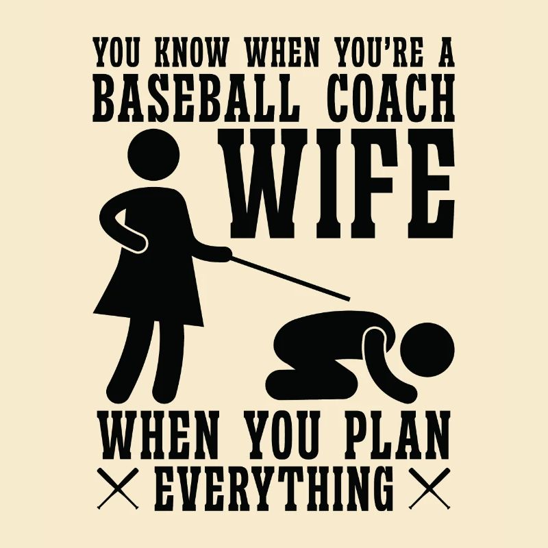 Baseball-Trainerin Ehefrau Berufstätige Mutter