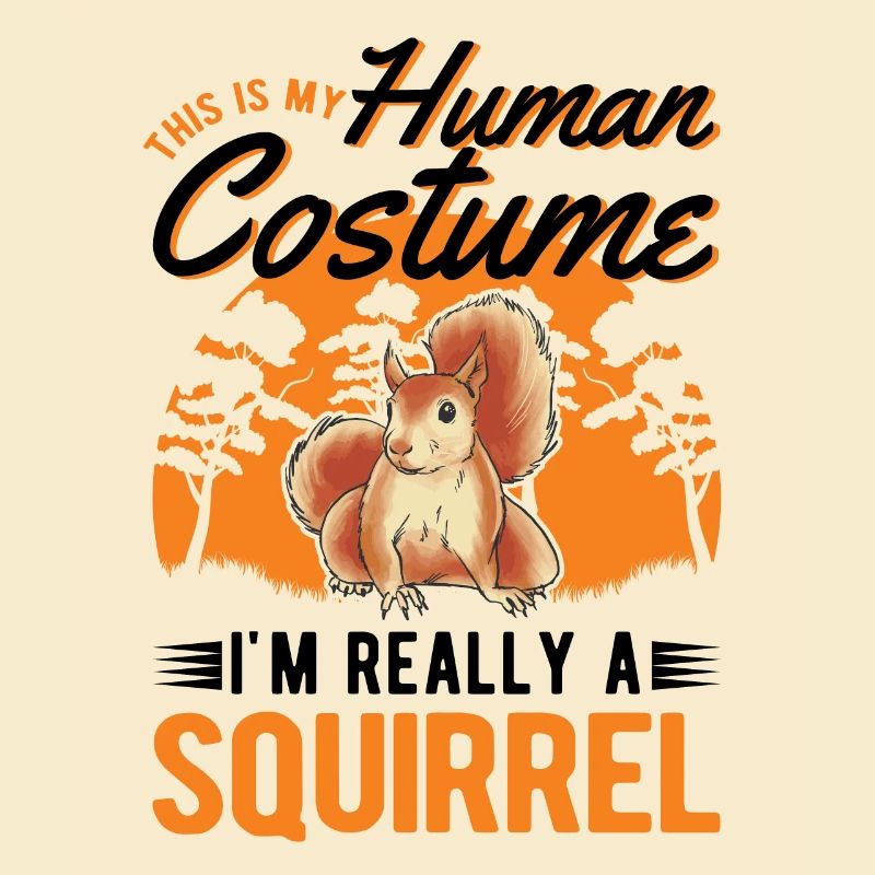 Squirrel Human Costume Halloween