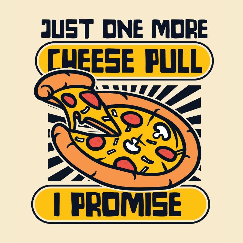 Just One More Cheese Pull I Promise Pizza Tray