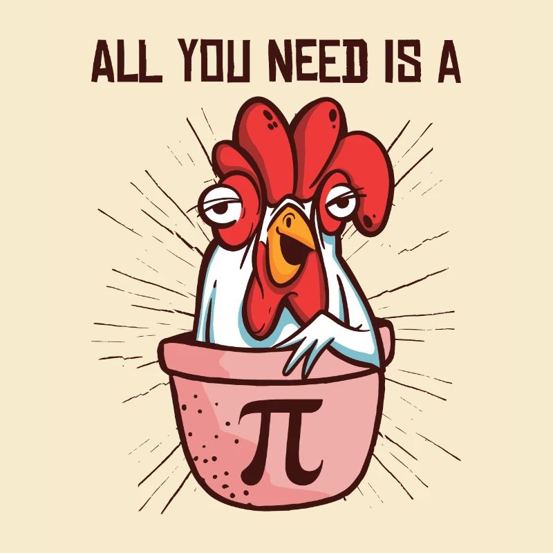 Pi Day Math Pie Chicken Pot Pi Number