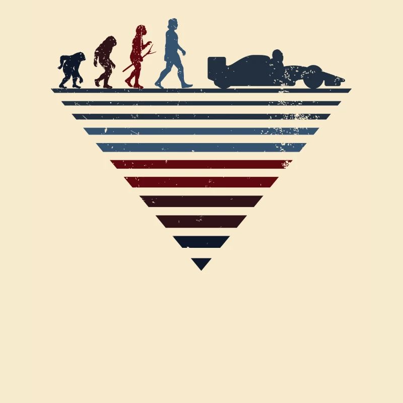 Human Evolution - Classic Car Racing