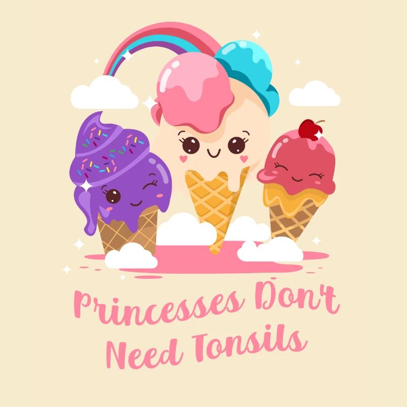 Princesses Don't Need Tonsils Tonsillectomy