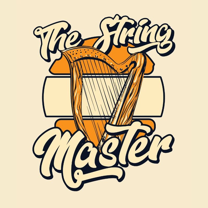 The String Master Harfe Konzertharfe Harfenspieler