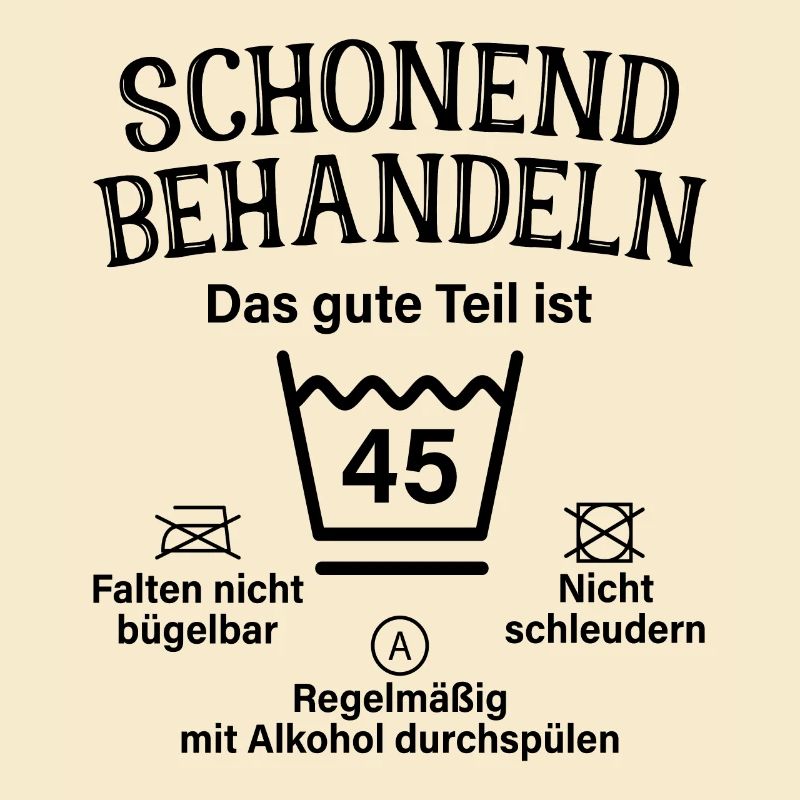 45. Geburtstag Schonend Behandeln 45 Teil Ist 45