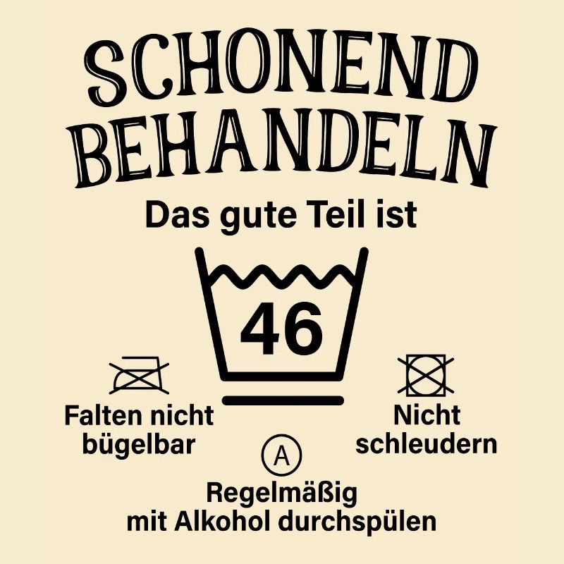 46. Geburtstag Schonend Behandeln 46 Teil Ist 46