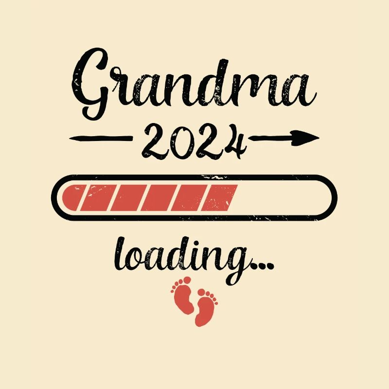 Oma 2024 Loading Schwangerschaft Großmutter Geburt