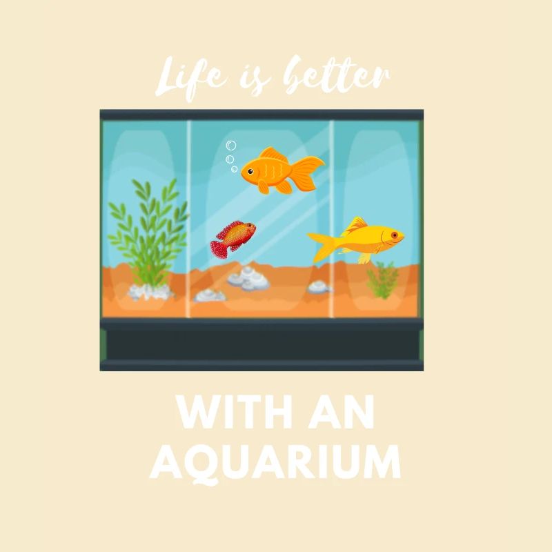Das Leben ist besser mit einem Aquarium