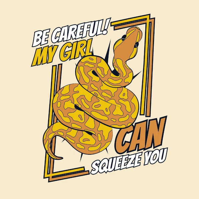 Ma fille peut vous presser Python Snake Banana