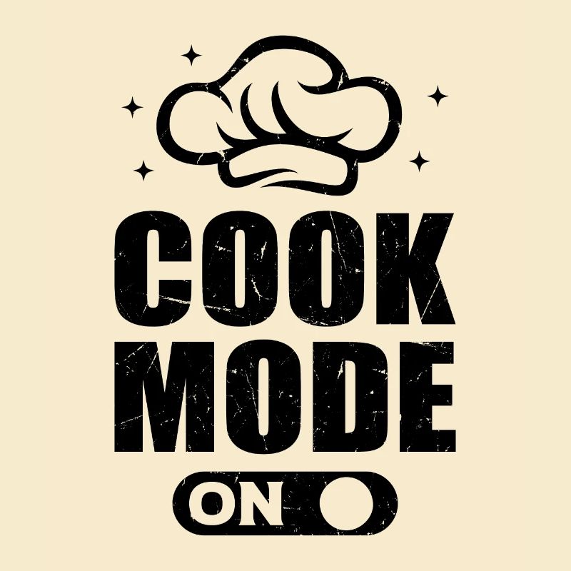 Cook Mode On Cooking Chef's Hat Kitchen Chef Cook