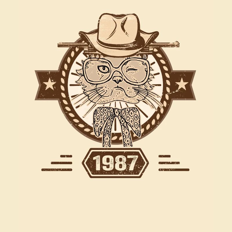 1987 | Birthday Gift | Cat lovers