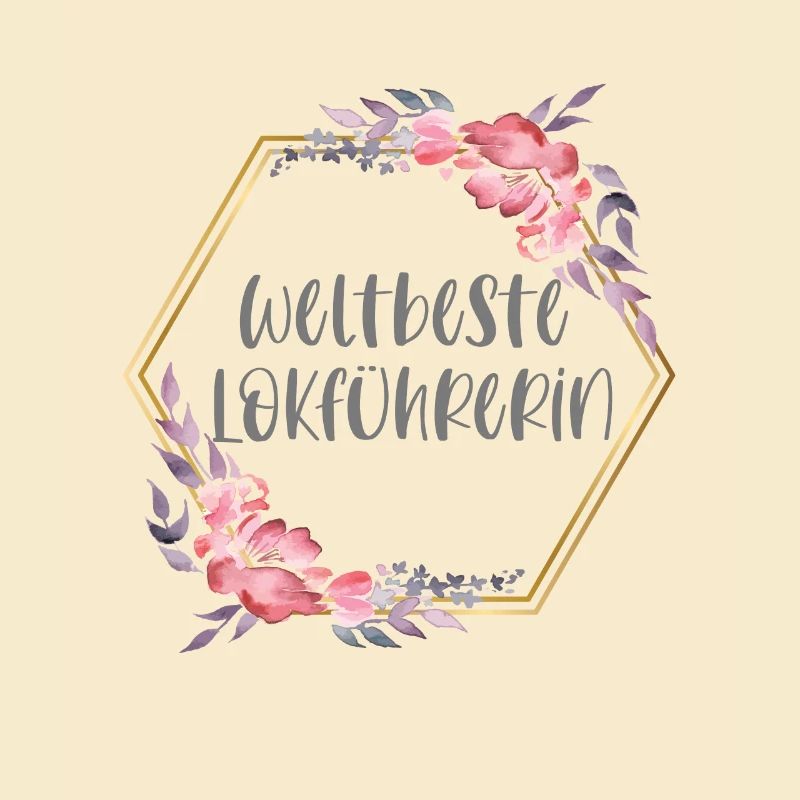 Weltbeste Lokführerin Zug Beruf Geschenk