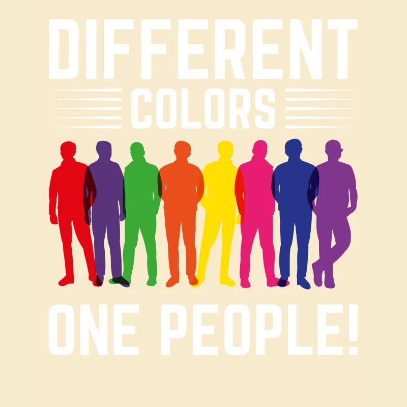 Différentes couleurs, un seul peuple