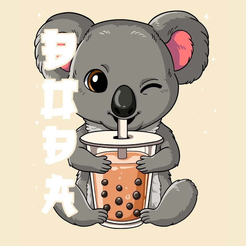 Boba Tea Koala Bubble Tea