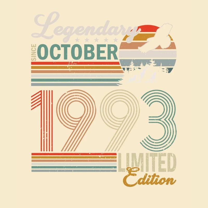 Date de naissance: Octobre 1993 - Edition Limitée Rétro