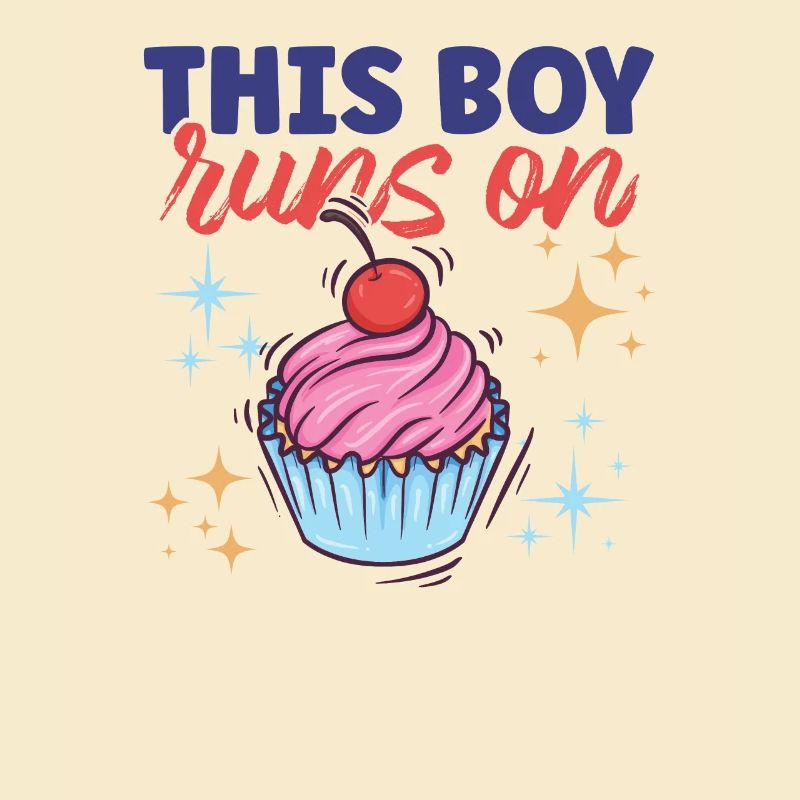 Recharge your batteries with cupcake design