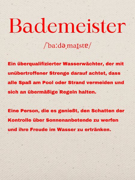 Bademeister Definition