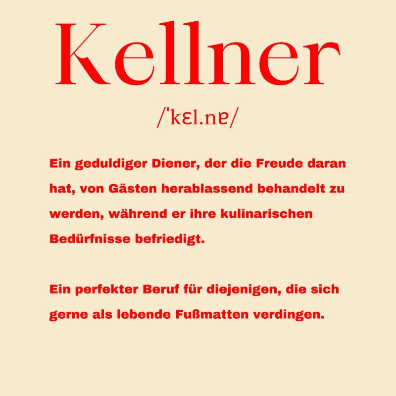 Kellner Definition